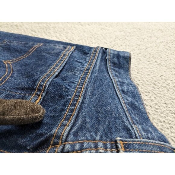 Levi's 501xx Jeans Mens 33x31 (Actual 29.5x27) Vintage Style Button Fly Blue - Picture 11 of 15